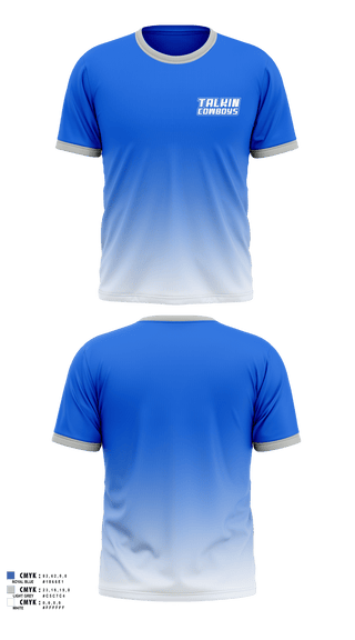 Short Sleeve Performance Shirt, Talkin Cowboys, , Teamtime, Team time, sublimation, custom sports apparel, team uniforms, spirit wear, spiritwear, sports uniforms, custom shirts, team store, custom team store, fundraiser sports, apparel fundraiser