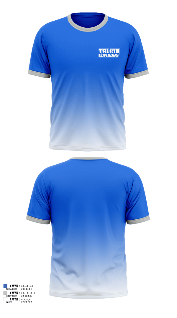 Short Sleeve Performance Shirt, Talkin Cowboys, , Teamtime, Team time, sublimation, custom sports apparel, team uniforms, spirit wear, spiritwear, sports uniforms, custom shirts, team store, custom team store, fundraiser sports, apparel fundraiser