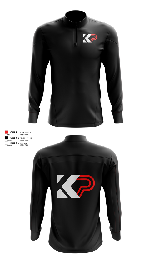 Quarter Zip Jacket, KP Designs, , Teamtime, Team time, sublimation, custom sports apparel, team uniforms, spirit wear, spiritwear, sports uniforms, custom shirts, team store, custom team store, fundraiser sports, apparel fundraiser