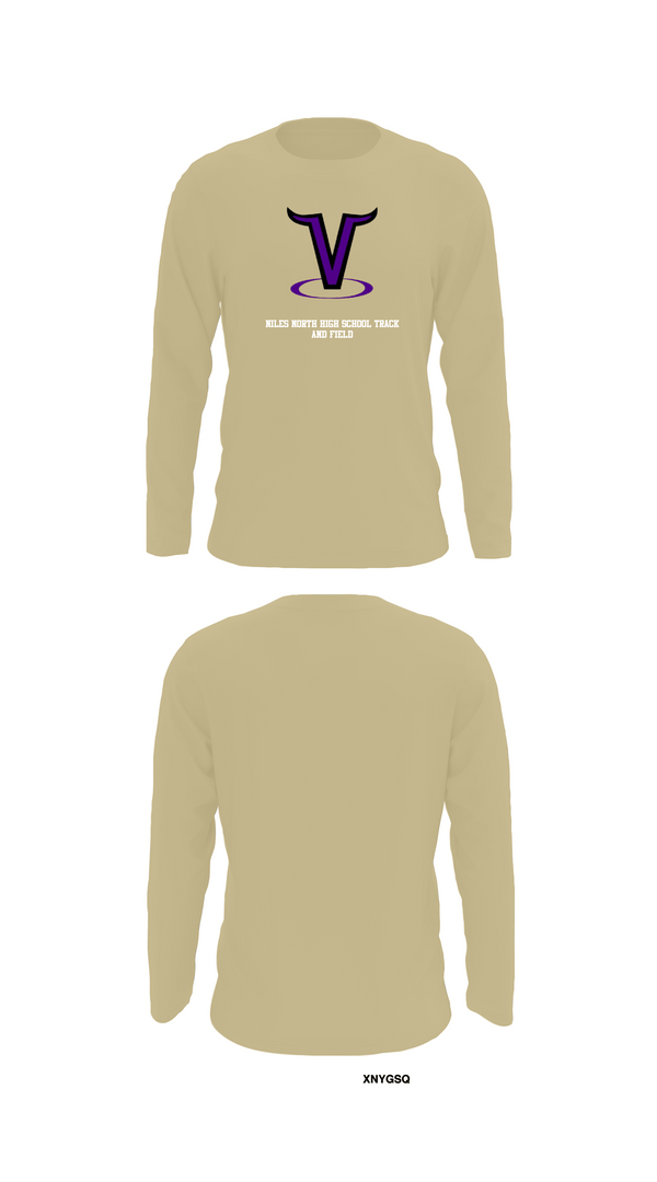 Long Sleeve Performance Shirt, Niles North High School Track and Field, Track & Field, Teamtime, Team time, sublimation, custom sports apparel, team uniforms, spirit wear, spiritwear, sports uniforms, custom shirts, team store, custom team store, fundraiser sports, apparel fundraiser