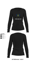 Pieper Legacy Loft 73382173 Women's Long Sleeve V-neck Shirt - 10