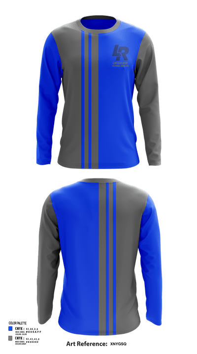 Lincoln High School Soccer 60361267 Long Sleeve Performance Shirt - 119