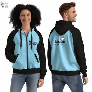 Zip Hoodie, The Perfect Pro Shop, Bowling, Teamtime, Team time, sublimation, custom sports apparel, team uniforms, spirit wear, spiritwear, sports uniforms, custom shirts, team store, custom team store, fundraiser sports, apparel fundraiser