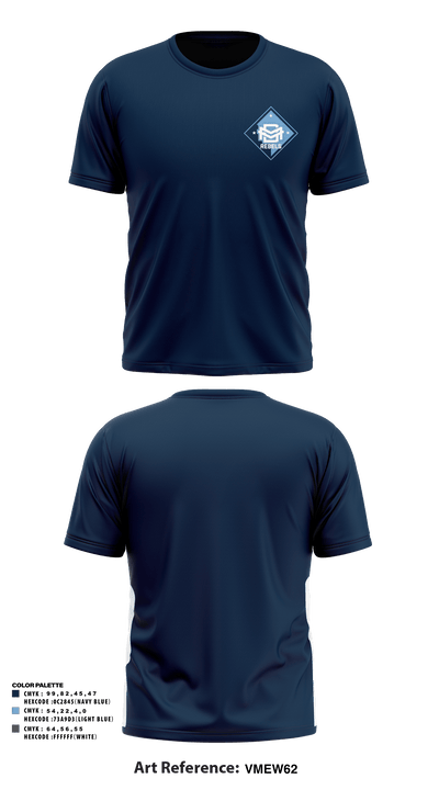 DMV Rebels Basketball Club 74789551 Short Sleeve Performance Shirt - 2