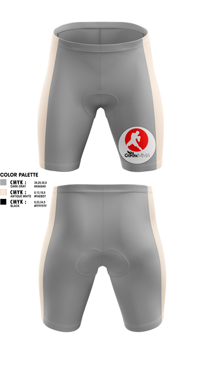 Geek MMA 61895980 Men's Compression Shorts - 1