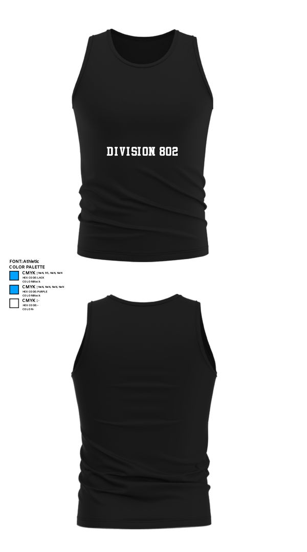 Tank Top, Division 802, Men's Basketball, Teamtime, Team time, sublimation, custom sports apparel, team uniforms, spirit wear, spiritwear, sports uniforms, custom shirts, team store, custom team store, fundraiser sports, apparel fundraiser