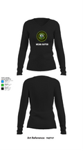 meana raptor 92307249 Women's Long Sleeve V-neck Shirt - 34