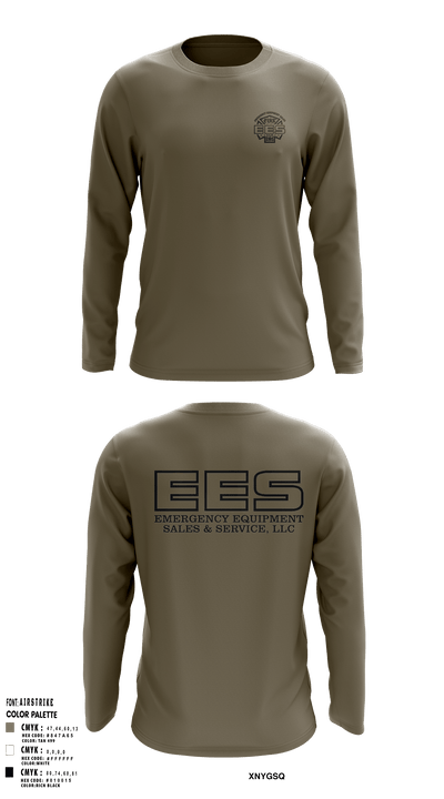 Emergency Equipment Sales & Service 90010417 Long Sleeve Performance Shirt - 2