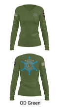 C.I.B. 14184505 Women's Long Sleeve V-neck Shirt - 31