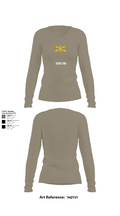 11th CYB 6124113 Women's Long Sleeve V-neck Shirt - 62