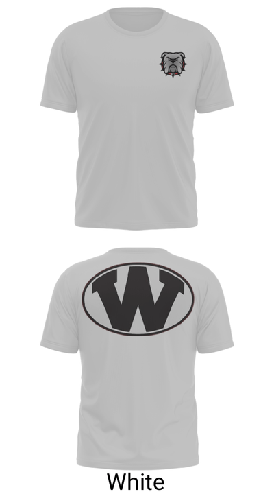 Wheeler County Middle School Softball 81804266 Short Sleeve Performance Shirt - 5