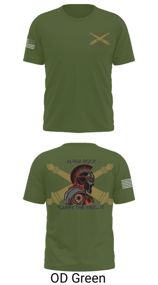 Old School Cotton Feel Shirt, ALPHA ROCK, Army, Teamtime, Team time, sublimation, custom sports apparel, team uniforms, spirit wear, spiritwear, sports uniforms, custom shirts, team store, custom team store, fundraiser sports, apparel fundraiser