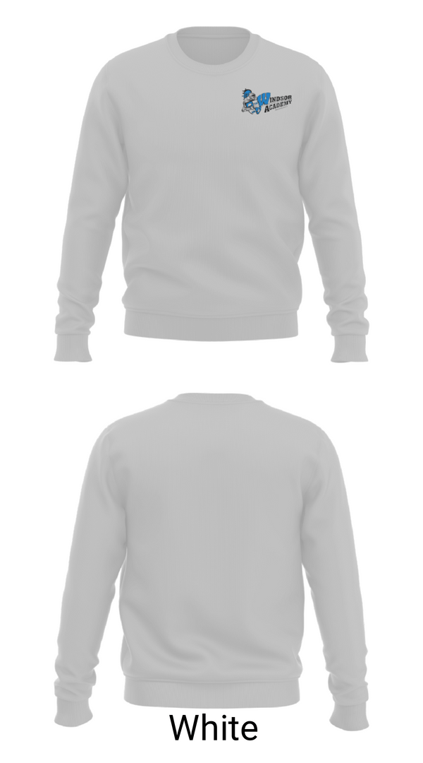 Crew Neck Sweatshirt, Windsor Academy Tennis, Tennis, Teamtime, Team time, sublimation, custom sports apparel, team uniforms, spirit wear, spiritwear, sports uniforms, custom shirts, team store, custom team store, fundraiser sports, apparel fundraiser