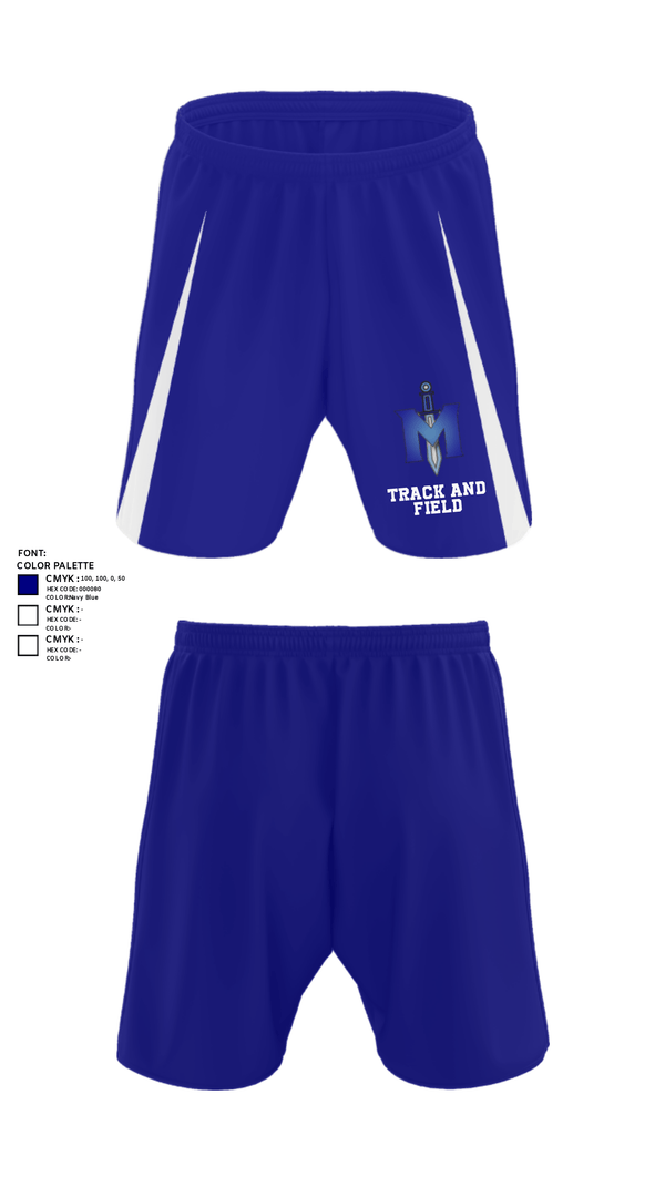 Athletic Shorts With Pockets, iMater Knights, Track & Field, Teamtime, Team time, sublimation, custom sports apparel, team uniforms, spirit wear, spiritwear, sports uniforms, custom shirts, team store, custom team store, fundraiser sports, apparel fundraiser