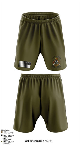 Athletic Shorts With Pockets, 34th DSB, Army, Teamtime, Team time, sublimation, custom sports apparel, team uniforms, spirit wear, spiritwear, sports uniforms, custom shirts, team store, custom team store, fundraiser sports, apparel fundraiser