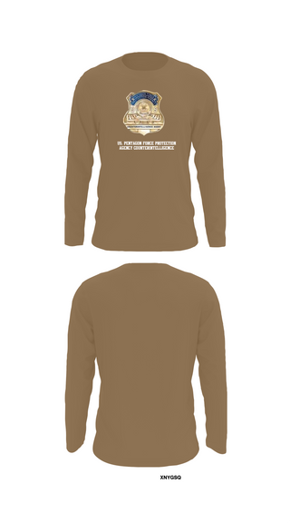 Long Sleeve Performance Shirt, US. Pentagon Force Protection Agency CounterintelligenceMARDET Fort Leonard Wood (FLW) DoD Interservice Non-Lethal Individual Weapons Instructor's Course Fort Leonard Wood Basic Military Police School House, Police, Teamtime, Team time, sublimation, custom sports apparel, team uniforms, spirit wear, spiritwear, sports uniforms, custom shirts, team store, custom team store, fundraiser sports, apparel fundraiser