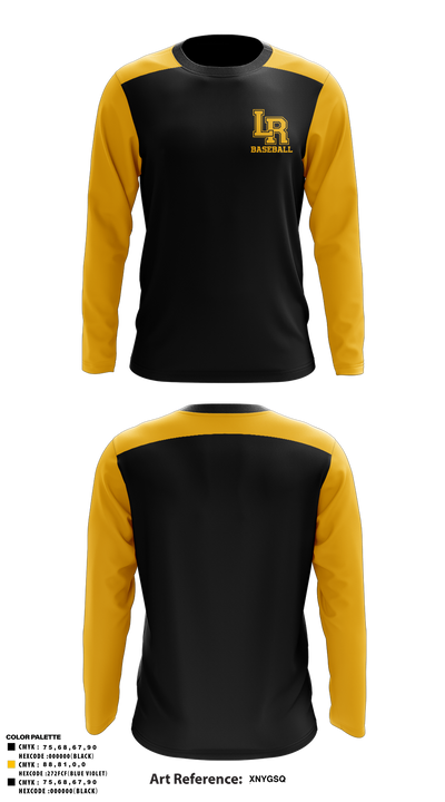 Lost River Raiders 39055737 Long Sleeve Performance Polo - 2