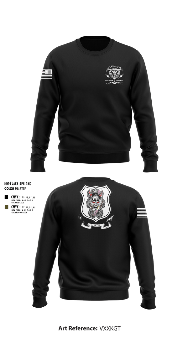 Crew Neck Sweatshirt, 12th Dental Co, Navy, Teamtime, Team time, sublimation, custom sports apparel, team uniforms, spirit wear, spiritwear, sports uniforms, custom shirts, team store, custom team store, fundraiser sports, apparel fundraiser