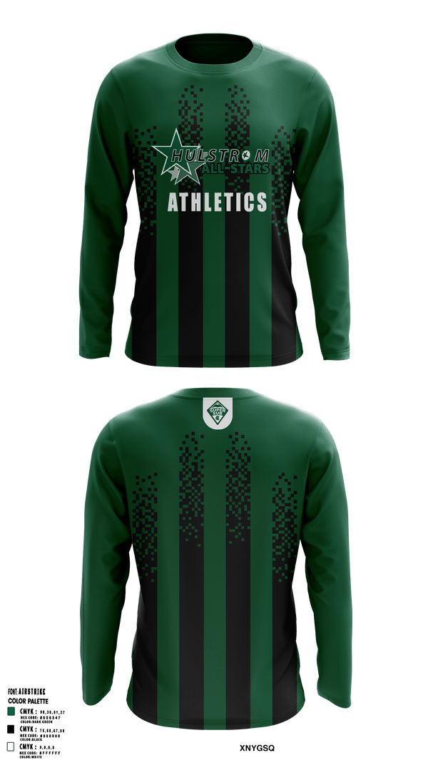 Long Sleeve Performance Shirt, Hulstrom Middle School, Spirit Store, Teamtime, Team time, sublimation, custom sports apparel, team uniforms, spirit wear, spiritwear, sports uniforms, custom shirts, team store, custom team store, fundraiser sports, apparel fundraiser