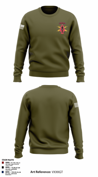 Crew Neck Sweatshirt, USASOC, Army, Teamtime, Team time, sublimation, custom sports apparel, team uniforms, spirit wear, spiritwear, sports uniforms, custom shirts, team store, custom team store, fundraiser sports, apparel fundraiser