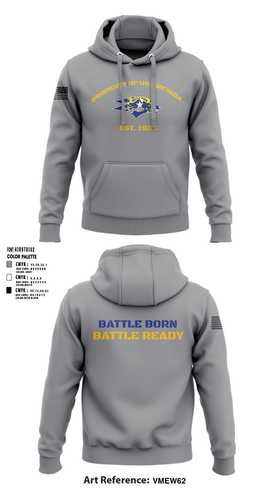 USS NEVADA SSBN 733 17523838 Hoodie - 2