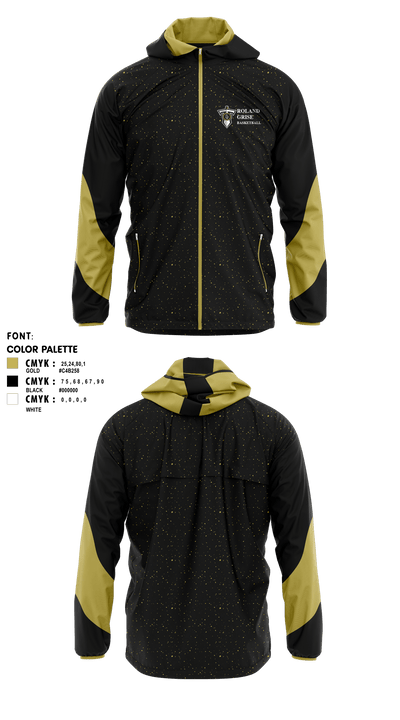 Roland-Grise Middle School 4836591 Windbreaker - 4