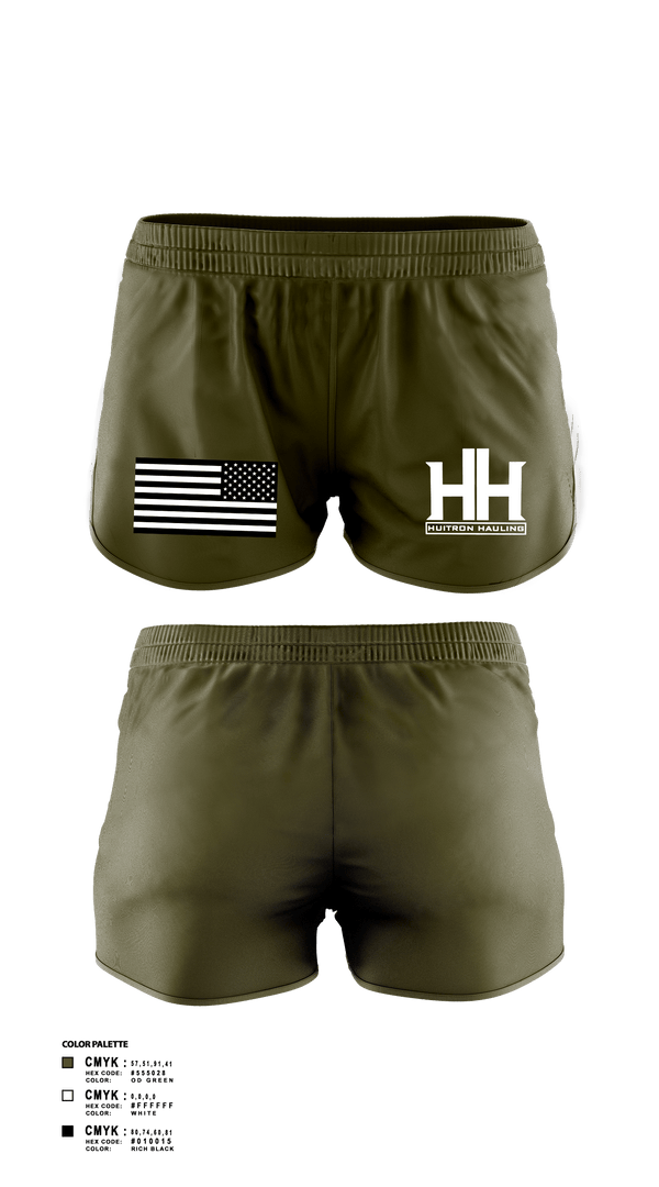 Womens Shorts, Huitron hauling llc, , Teamtime, Team time, sublimation, custom sports apparel, team uniforms, spirit wear, spiritwear, sports uniforms, custom shirts, team store, custom team store, fundraiser sports, apparel fundraiser