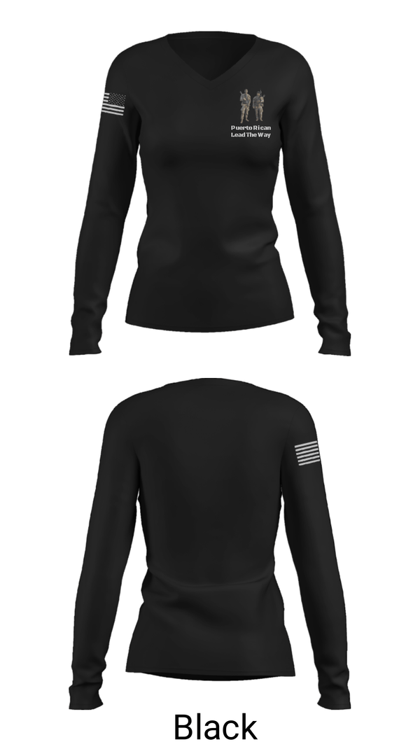 Women's Long Sleeve Vneck Shirt, Triple deuce, Army, Teamtime, Team time, sublimation, custom sports apparel, team uniforms, spirit wear, spiritwear, sports uniforms, custom shirts, team store, custom team store, fundraiser sports, apparel fundraiser