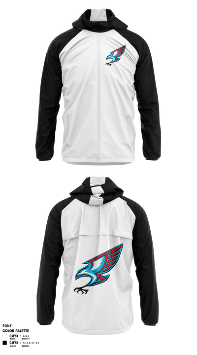 Piute High School Wrestling 66905850 Windbreaker - 41