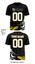 Elizabeth City Middle School Football 93033338 Short Sleeve Performance Shirt - 2