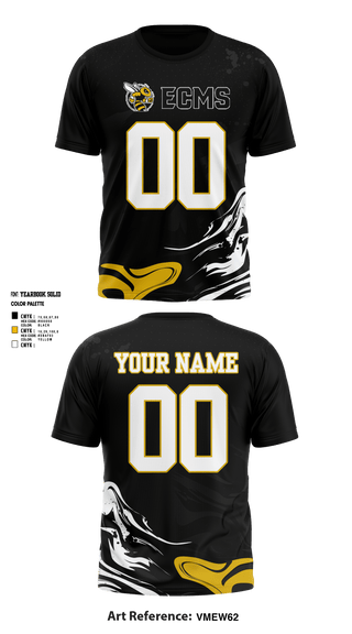 Short Sleeve Performance Shirt, Elizabeth City Middle School Football, Football, Teamtime, Team time, sublimation, custom sports apparel, team uniforms, spirit wear, spiritwear, sports uniforms, custom shirts, team store, custom team store, fundraiser sports, apparel fundraiser