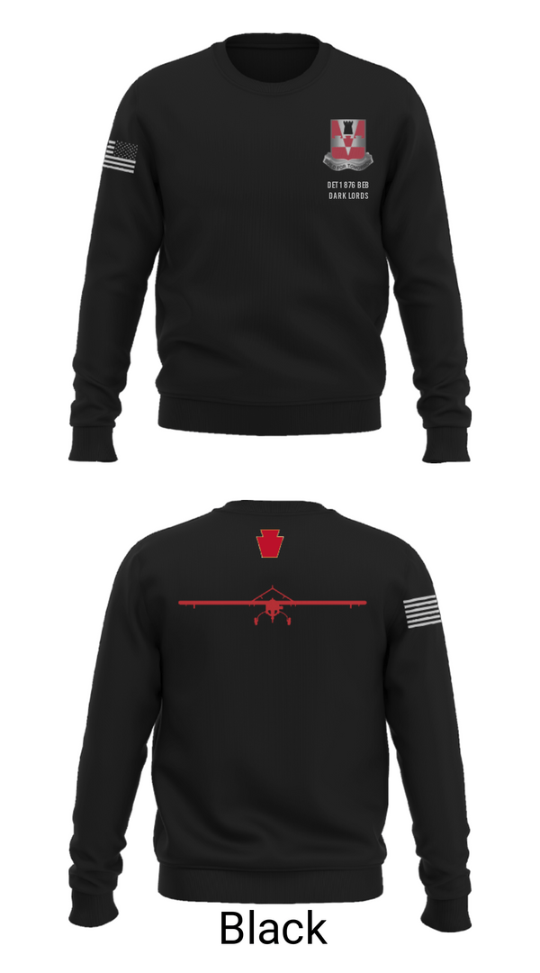 Crew Neck Sweatshirt, Det 1 876 BEB, , Teamtime, Team time, sublimation, custom sports apparel, team uniforms, spirit wear, spiritwear, sports uniforms, custom shirts, team store, custom team store, fundraiser sports, apparel fundraiser