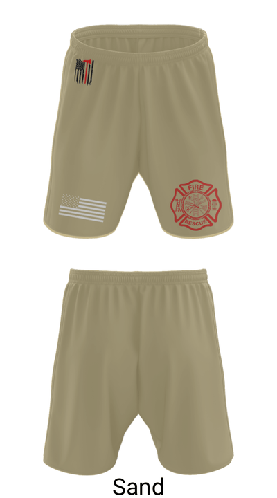 Okay Fire & Rescue 91150709 Athletic Shorts With Pockets - 45