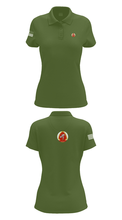 Animal 60’s 54802891 Women's Short Sleeve Performance Polo  - 55
