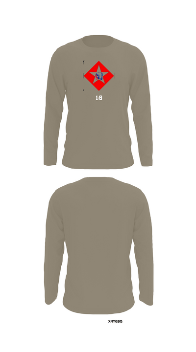 1/6 58710445 Long Sleeve Performance Shirt - 72