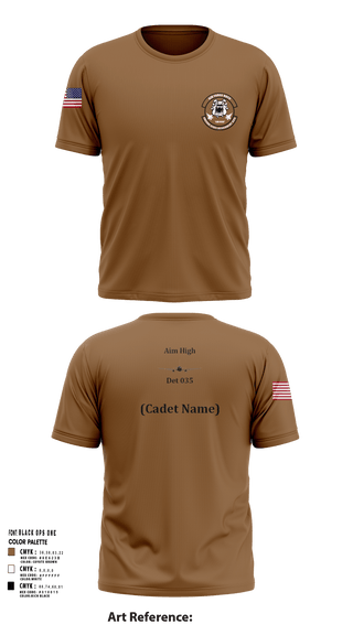 Short Sleeve Performance Shirt, Detachment 035, Air Force, Teamtime, Team time, sublimation, custom sports apparel, team uniforms, spirit wear, spiritwear, sports uniforms, custom shirts, team store, custom team store, fundraiser sports, apparel fundraiser