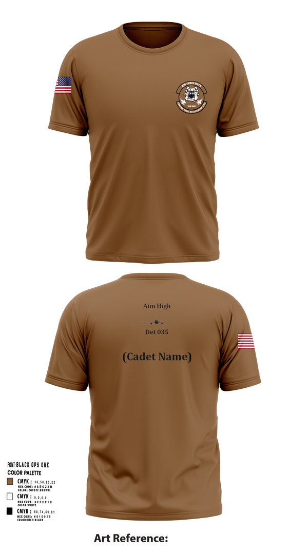 Short Sleeve Performance Shirt, Detachment 035, Air Force, Teamtime, Team time, sublimation, custom sports apparel, team uniforms, spirit wear, spiritwear, sports uniforms, custom shirts, team store, custom team store, fundraiser sports, apparel fundraiser