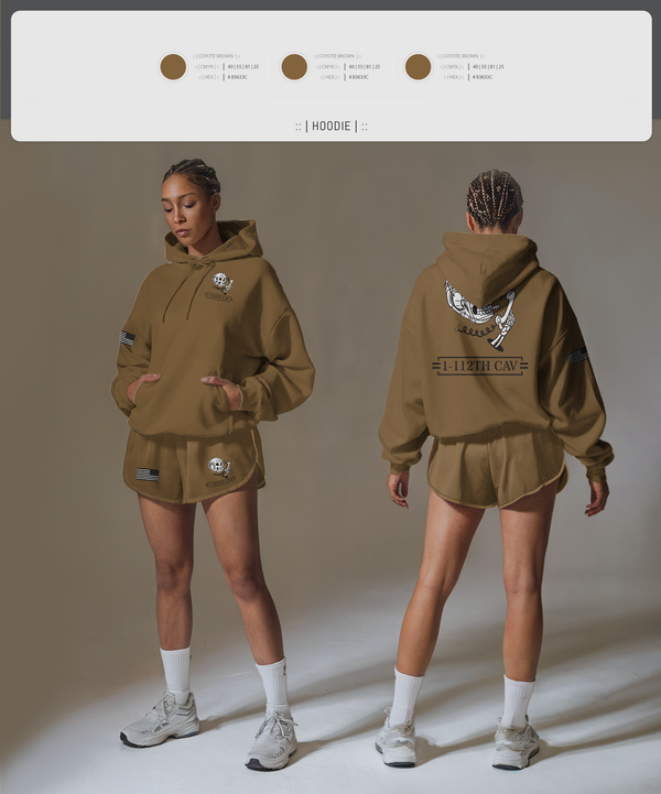 Hoodie, 1-112th cav, , Teamtime, Team time, sublimation, custom sports apparel, team uniforms, spirit wear, spiritwear, sports uniforms, custom shirts, team store, custom team store, fundraiser sports, apparel fundraiser