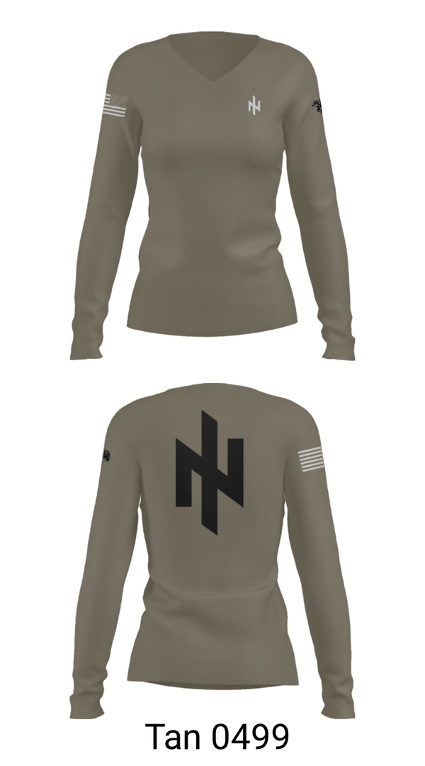 Womens Long Sleeve Vneck Shirt, Vitalii, Army, Teamtime, Team time, sublimation, custom sports apparel, team uniforms, spirit wear, spiritwear, sports uniforms, custom shirts, team store, custom team store, fundraiser sports, apparel fundraiser