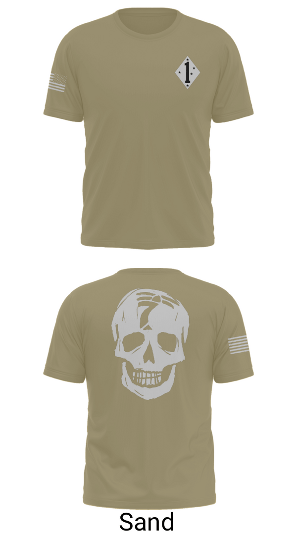Short Sleeve Performance Shirt, 3/7 Kilo 3rd, Marines, Teamtime, Team time, sublimation, custom sports apparel, team uniforms, spirit wear, spiritwear, sports uniforms, custom shirts, team store, custom team store, fundraiser sports, apparel fundraiser