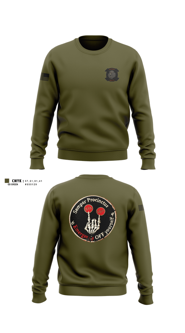 Crew Neck Sweatshirt, Mals-26, Marines, Teamtime, Team time, sublimation, custom sports apparel, team uniforms, spirit wear, spiritwear, sports uniforms, custom shirts, team store, custom team store, fundraiser sports, apparel fundraiser