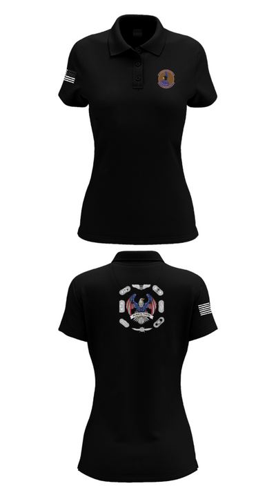 22nd OSS 19012773 Women's Short Sleeve Performance Polo  - 35