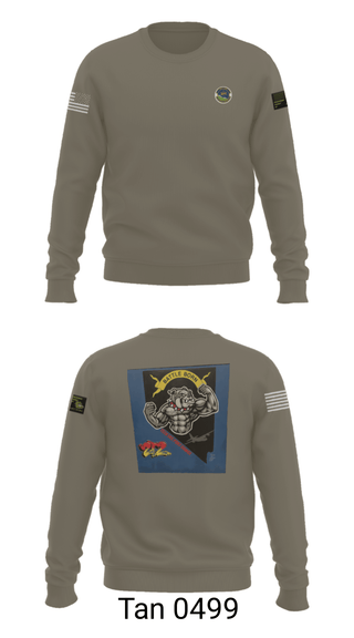Crew Neck Sweatshirt, 152 Port Dawgs, Air Force, Teamtime, Team time, sublimation, custom sports apparel, team uniforms, spirit wear, spiritwear, sports uniforms, custom shirts, team store, custom team store, fundraiser sports, apparel fundraiser