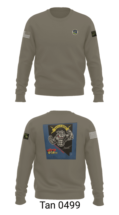 152 Port Dawgs 71317587 Crew Neck Sweatshirt - 65