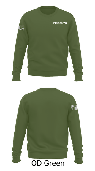 Crew Neck Sweatshirt, FIREGUYS, , Teamtime, Team time, sublimation, custom sports apparel, team uniforms, spirit wear, spiritwear, sports uniforms, custom shirts, team store, custom team store, fundraiser sports, apparel fundraiser