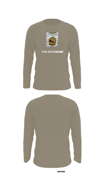 Twin cities squadron 18452981 Long Sleeve Performance Shirt - 69