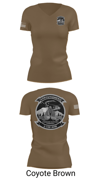 Executioners 26659367 Women's Short Sleeve V-neck Shirt - 8