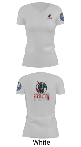 Women's Short Sleeve Vneck Shirt, Reaves Revolution, Men's Basketball, Teamtime, Team time, sublimation, custom sports apparel, team uniforms, spirit wear, spiritwear, sports uniforms, custom shirts, team store, custom team store, fundraiser sports, apparel fundraiser