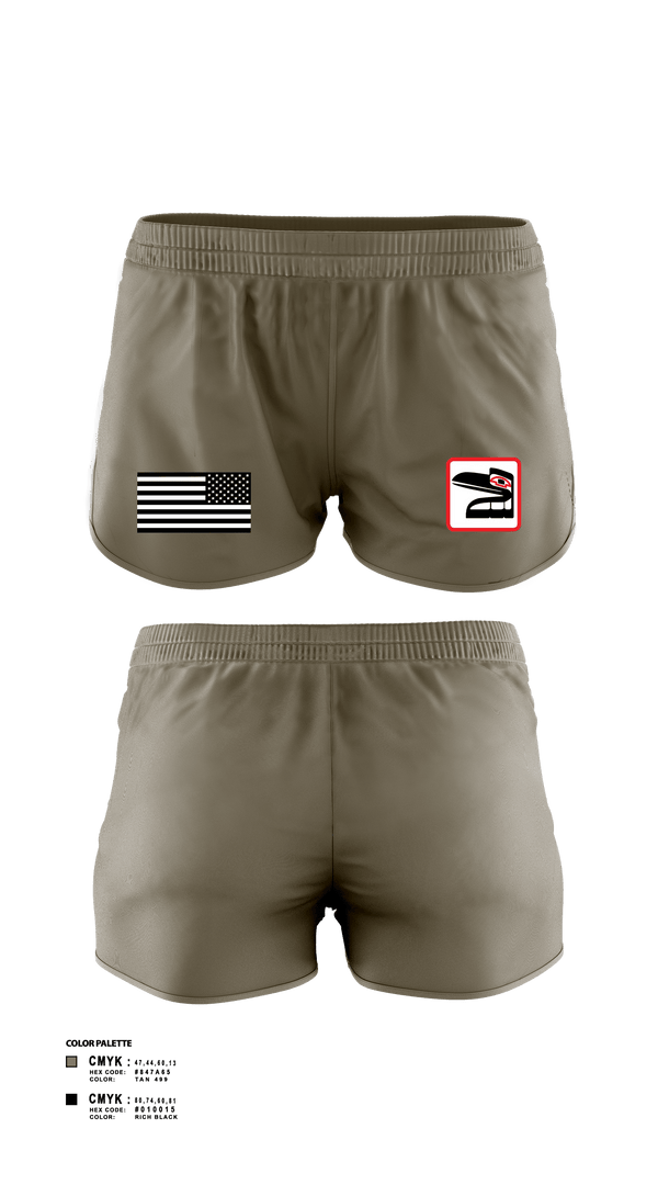 Womens Shorts, Enforcers, Army, Teamtime, Team time, sublimation, custom sports apparel, team uniforms, spirit wear, spiritwear, sports uniforms, custom shirts, team store, custom team store, fundraiser sports, apparel fundraiser