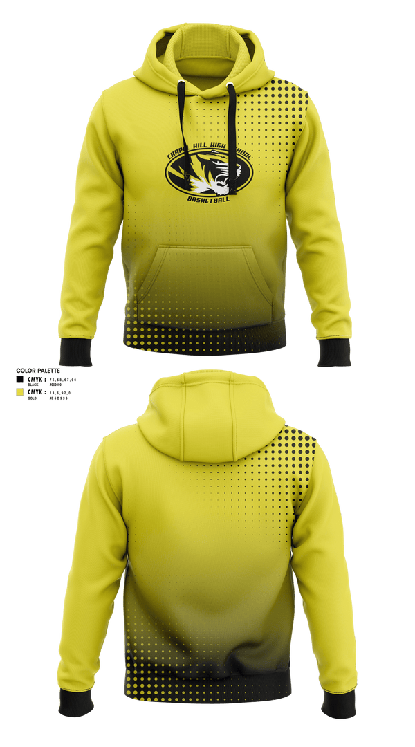 Hoodie, Chapel Hill High School Basketball, Men's Basketball, Teamtime, Team time, sublimation, custom sports apparel, team uniforms, spirit wear, spiritwear, sports uniforms, custom shirts, team store, custom team store, fundraiser sports, apparel fundraiser